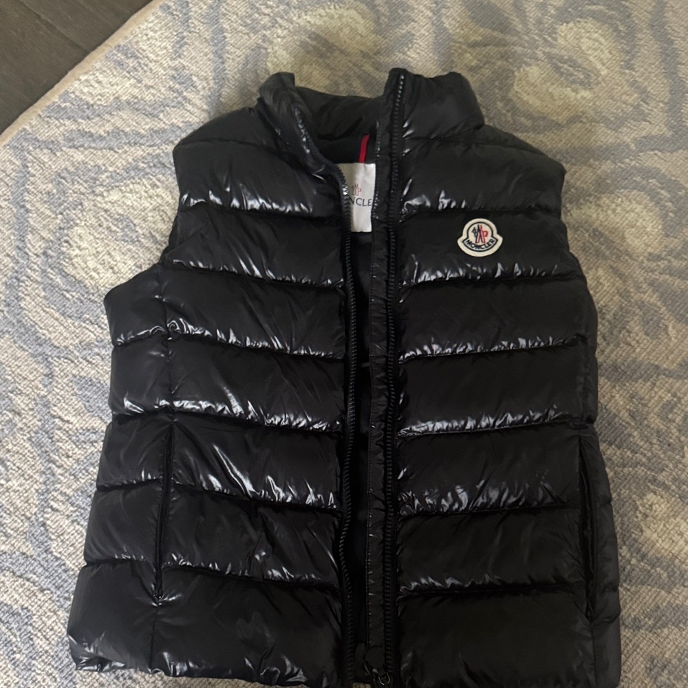 LIKE NEW Moncler Ghany Down Vest - Kids sz 12